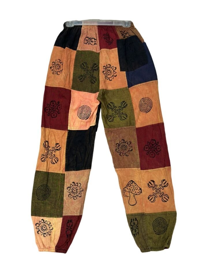 Boho Patchwork Harem Pants
